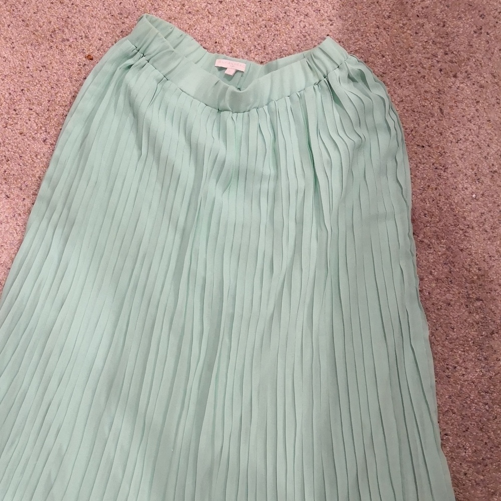 Silvian Heach girls maxi pleated skirt